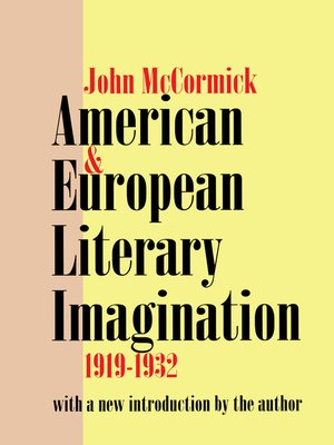 cover image of American and European Literary Imagination